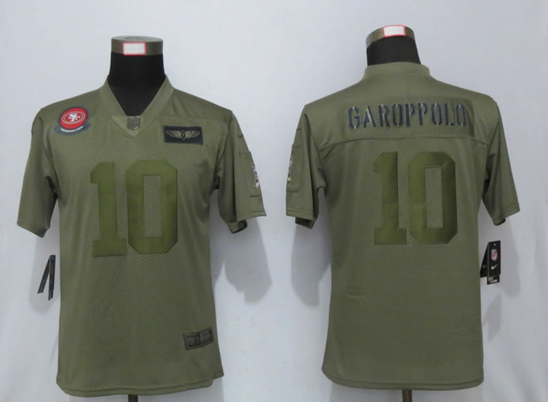 Women Nike San Francisco 49ers 10 Garoppolo Nike Camo 2019 Salute to Service Limited Jerseyy,We sell and wholesale Women Nike San Francisco 49ers 10 Garoppolo Nike Camo 2019 Salute to Service Limited Jerseyy on line form chian!